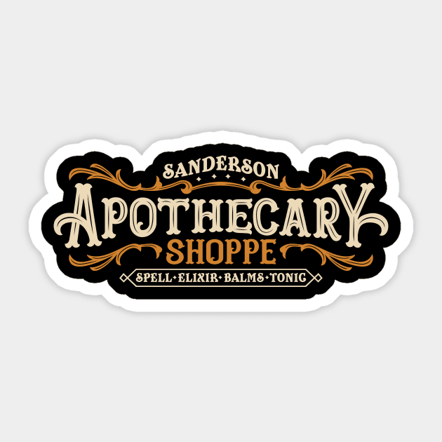 Apothecary Shoppe Halloween Sticker by Jerry After Young